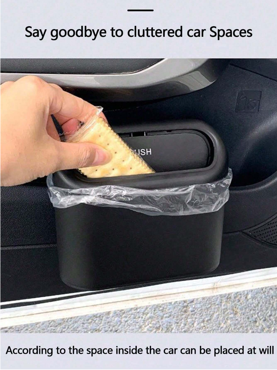 Mini Car Trash Can